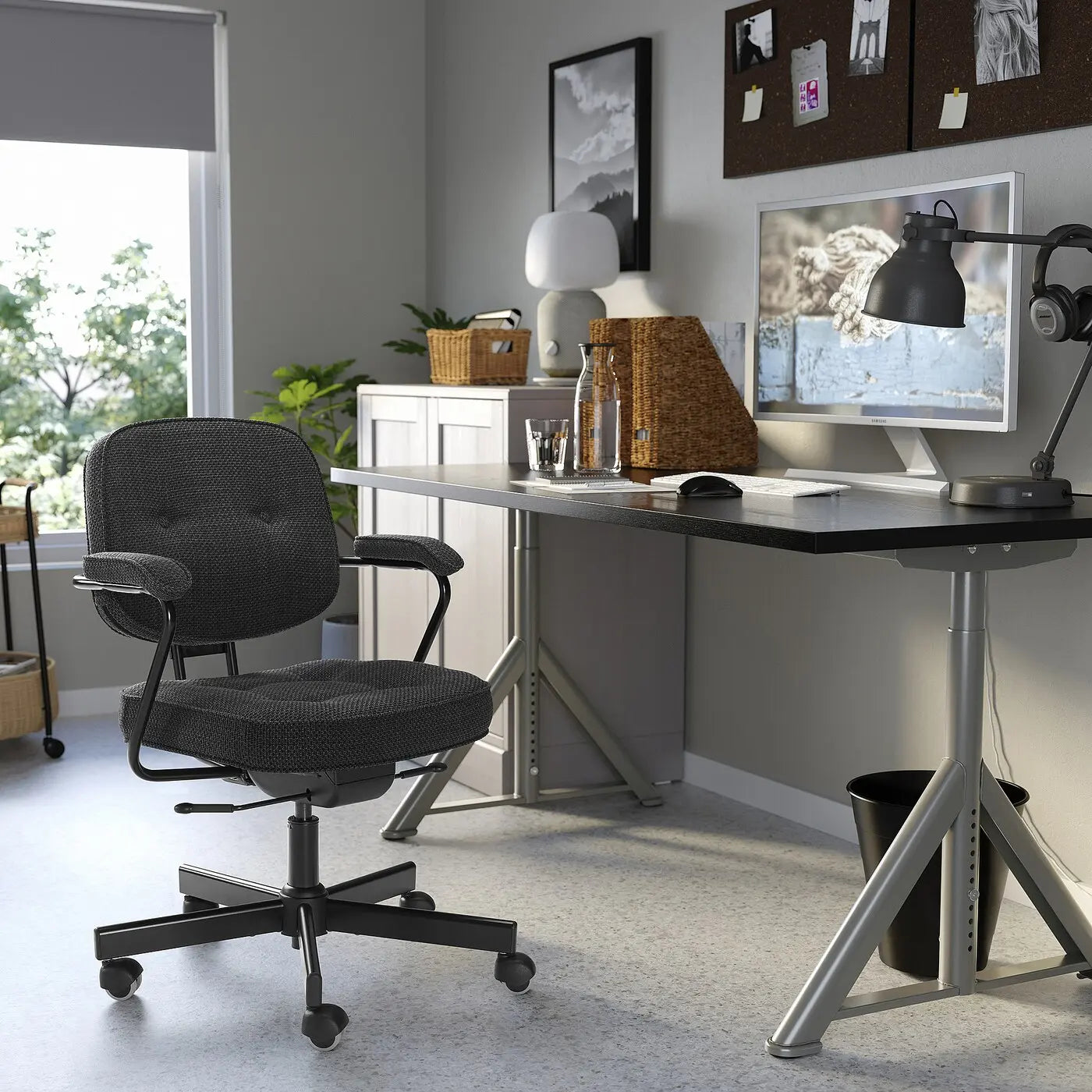 Office chair Grann/dark/brown