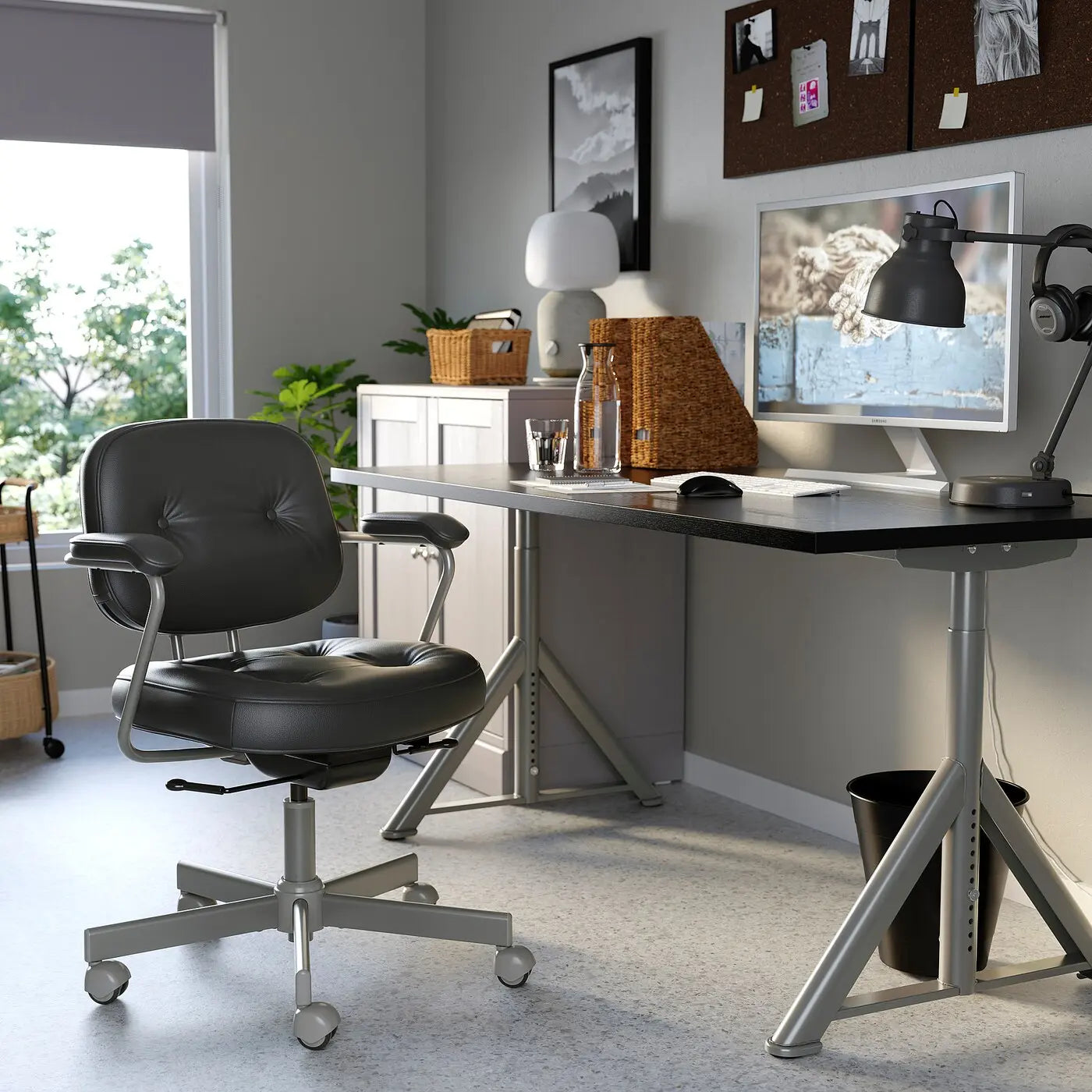 Office chair Grann/dark/brown