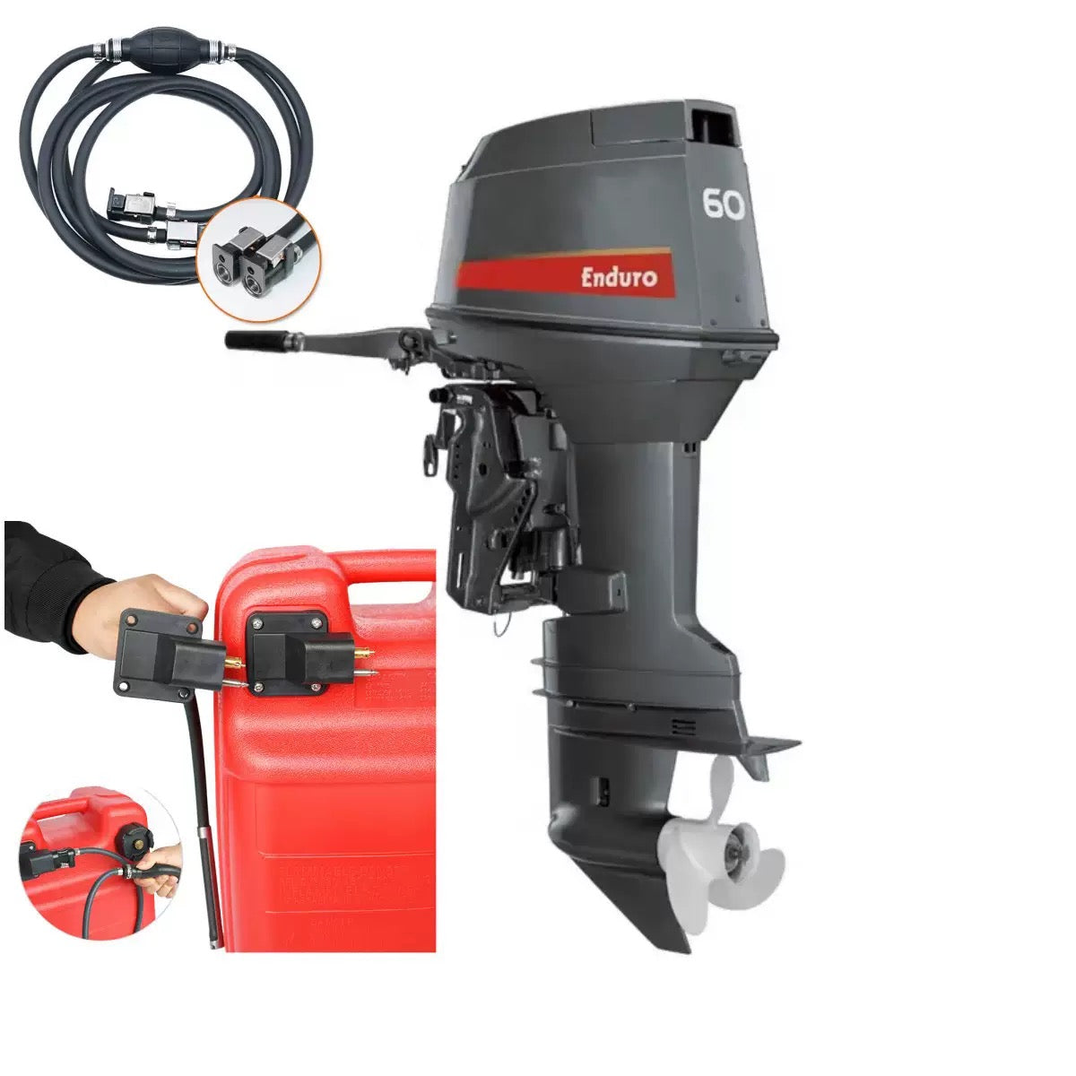 60hp Outboard 2 stroke marine