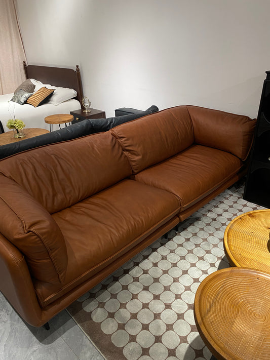 Pure leather sofa