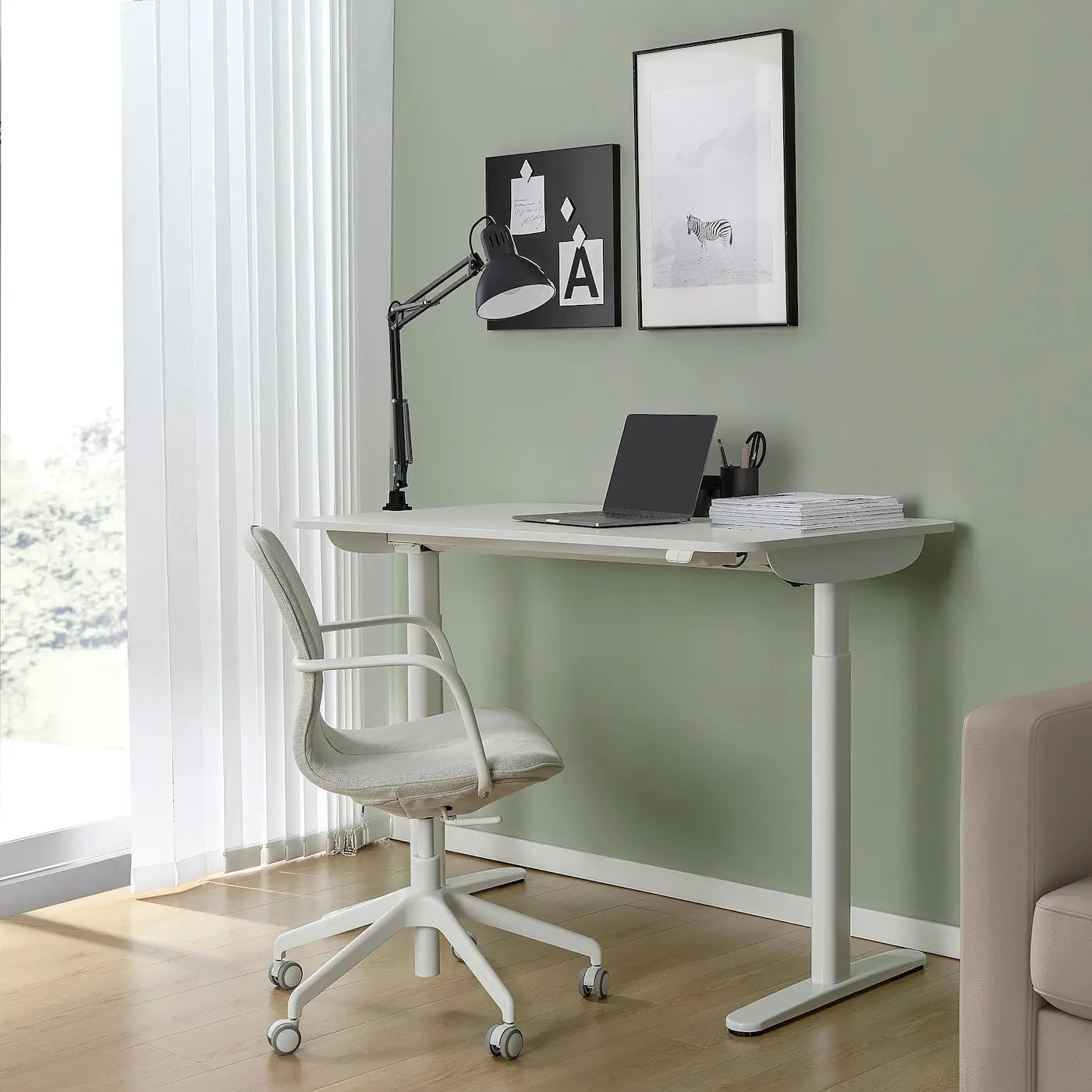 Desk sit/stand 120x70 cm